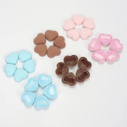 5/10/20Pcssuper Soft Cotton Candy Makeup Puff Necessary Wet Dry Use Air Cushion Powder Puff Multifunction Portable Makeup Sponge