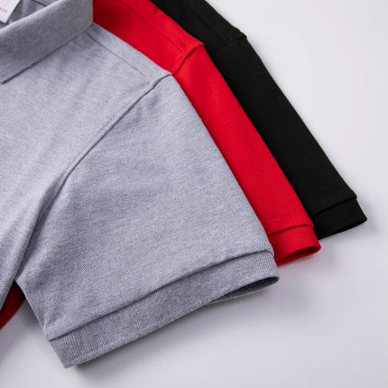Personalize Design High Quality 100% Cotton Polo Shirts Brand Custom Logo Polo Crewneck For Men And Women Customize POD Top Tees