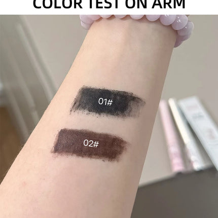 QIBEST 4D Silk Fibre Mascara Curling Thick Ultra-fine Brush Eyelash Extension Black Brown Waterproof Mascara Women Eye Cosmetics