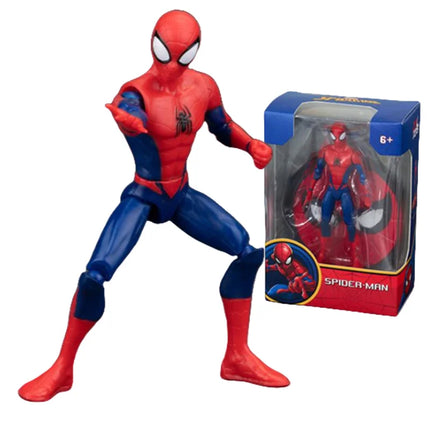 ZD Avengers Super Hero Iron Man Spiderman Gwen Action Figure Collectable Model Desktop Ornaments Toys Children Birthday Gifts