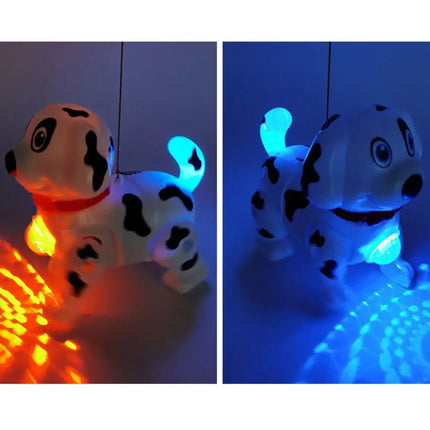 Plastic Electronic Robot Dog Toy Interactive Touch with Light Pets Toys Robotic Animals Programmable Smart