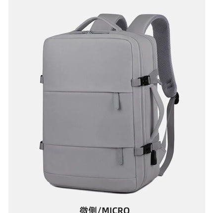 2024Men Women's Bag Large Capacity Journey Multifunction Backpack With Shoe Storage Multilayer Dry And Wet Separation Waterproof
