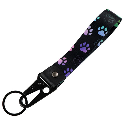 Lucky Cat Eagle Beak Keychain Motorcycles Girl Animation Short Lanyards Used in Phone Rope Badge Holder Accessories