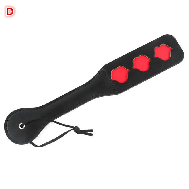 Leather 3D Cat Paw Heart Spanking Adult Couple Play Toys Punishment Training Whip Spank Beat Toys