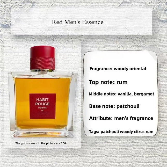 Men‘s Cologne 100ML, Spicy Woody Amber Long Lasting Fragrance, Eau de Toilette for Day & Night, Premium Scent Gift Set