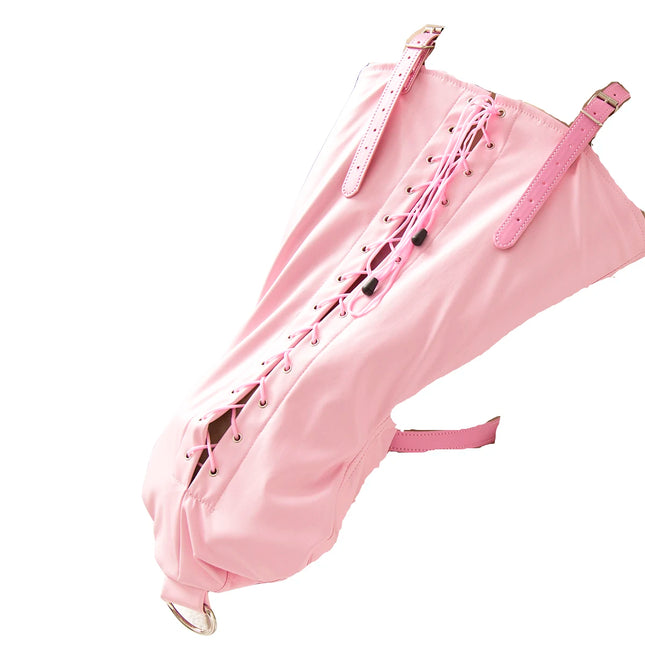 PU Leather Over Shoulder ArmBinder Behind Straight Jacket Bondage Lockable Glove Constraint Shoulder Behind Back SM Sex Toy