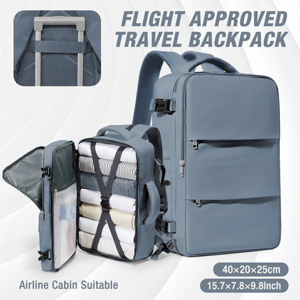 Ryanair 40x30x20 Travel Backpack Cabin Airplane Easyjet 45x36x20 Suitcases Waterproof Backpack Laptop Packbag Cabin Luggage Bag