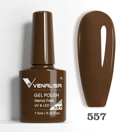7.5ml Venalisa TPO FREE HEMA FREE Gorgeous Color Nail Gel Polish Long Wear Soak Off UV LED Gel Varnish Nail Manicure Gel Varnish