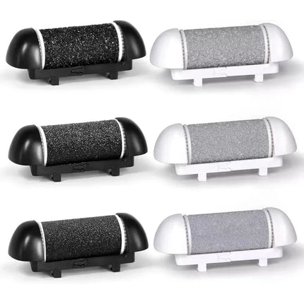 3PC Replacement Roller Heads for Pedi Foot File, Callus Shaver, Pedicure Kit for Cracked Heels and Dead Skin