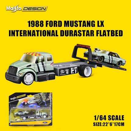 Maisto 1:64 1957 Chevrolet Flatbed Design elite transport die-cast precision model car Model collection gift