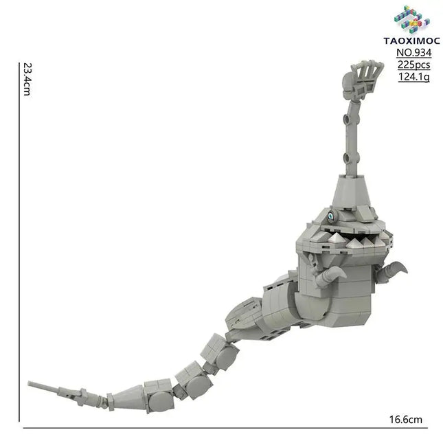 2026 New Subnautica Building Blocks Bloop Sea Monster El Gran Maja The Sea Eater Chost Leviathan Subnautica Bricks Toy Fans Gift
