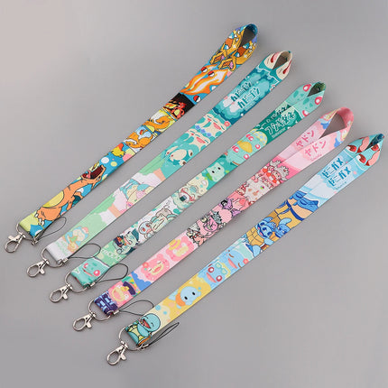 Cute Anime Credential Holder Cool Game Elf Lanyards for Key Neck Strap For Card Badge Gym Keyring Accessories Gifts for Friends