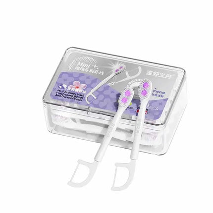 Travel Toothbrush Mini Exploded Bead Toothbrush Disposable Adult Cleaning Tooth Brush Head Oral Care Tool 1x/10x/12x/20x/24x/40x
