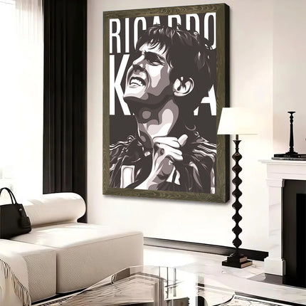 Ricardo Kaka Canvas Wall Art Poster Custom Photo Print Modern Painting for Fans Living Room Decorations Home Decoration Gaming