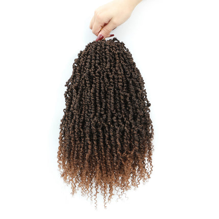 Pre-looped Mini Twist Crochet Hair Bohemian Spring Twists Hair Senegalese Twist Crochet Hair with Curls Synthetic Hair