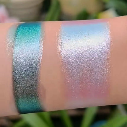Chameleon Eyeshadow Powder Monochrome Matte Shimmer Metallic Glitter Gothic High Gloss High Colors Fine Flash lasting Eye Makeup