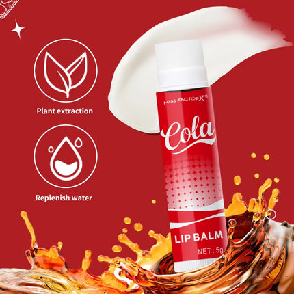 8PCS Soda-Inspired Lip Balm Set, Long-Lasting Moisture & Anti-Chapping, 8 Scents, Ideal for Daily Use & Holiday Gift Giving