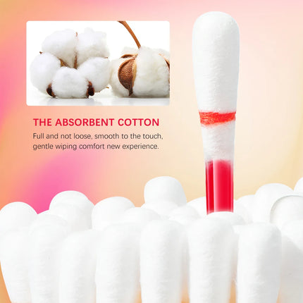 New Cotton Swab Lip Gloss Tattoo Lipstick Velvety Waterproof Matte Lip Gloss Portable Lip gloss Women Use Of Vacation Tourism