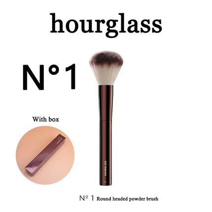 Hourglass Seamless Finish Foundation Brush Angled Foundation Brush Face Buildable Coverage Liquid Cream Foundation Makeup Tool