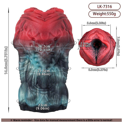 SMMQ Single Channel Monster Masturbator Tight Realistic Vaginal Soft Silicone Pocket Pussy For Male Penis Massage Onahole