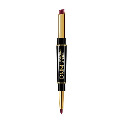1Pc DNM Double-Ended Lip Liner And Lipstick Set High-Pigmented Long-Lasting Waterproof Non-Stick Valentine's Day Makeup Gift