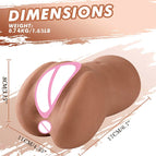 Brown 740G Sex Toy