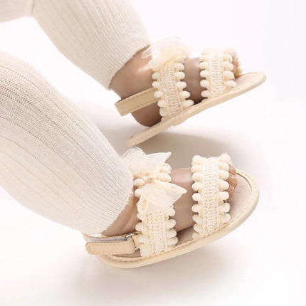 Baby Boys Girls Summer Sandals 0-12 Months First Walkers Soft Sole Breathable Casual Comfortable