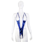 Blue patent leather / One Size