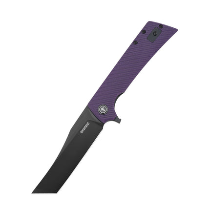 Shooziz Folding Pocket Knife,3.55" D2 Tanto Blade EDC Knife with Flipper ,Camp Tool Gift for Outdoor Men,XUN112