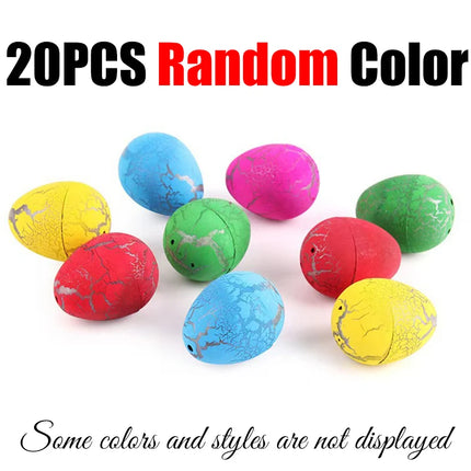 10/20PCS Funny Hatching Dinosaur Eggs Magic Growing Surprise Egg Crack Open Dinosaur Egg Novelty Gag Toy Birthday Party Gift ZYF