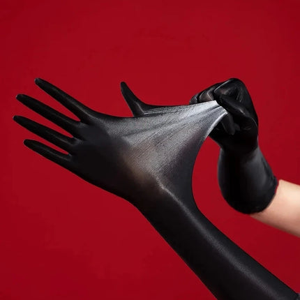 Womens Sexy Gloves High Elastic Ultra-Thin Oil Shiny Seamless Invisible Medium Tube Long Sleeve Porno Clubwear
