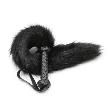Sexy Fox Tail Whip Erotic Leather Whip Couple Flirting Spanking Fetish BDSM Bondage Slave Role Play Adult Games Sex Toys
