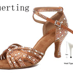 brown heel 10cmX / 42