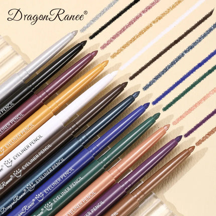 Eyeliner Pen Is Waterproof, Sweat-Proof, Does Not Smudge, Easy for Beginners to Use, Green, Purple, Black, Long-Lasting, Non-Fading Eyeliner Pen