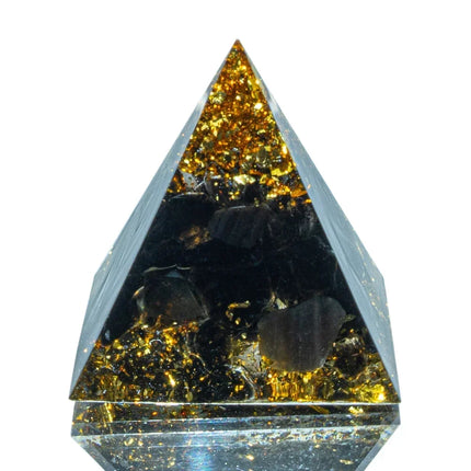1.18in Natural Crystal Pyramid Energy Generator Quartz Amethyst Reiki Healing Crystal Chakra Pyramid Meditation Tool Home Decor