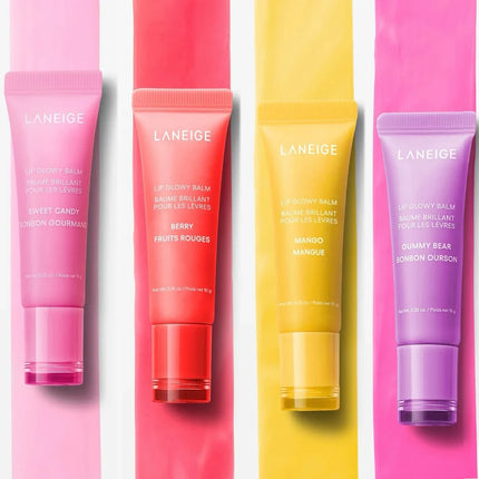 Laneige Donut Strawberry Sugar Lip Gloss Lip Plumping Gloss Lip Oil Moisturizing Balm Exfoliating Care Shimmer High Shine Balm