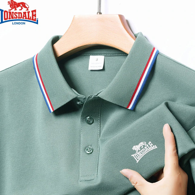 Embroidery New Summer Cotton Polo Shirt Men High Quality Men's Short Sleeve Top Business Casual Breathable Polo-shirt for Men