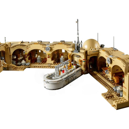 Cheapest The City Mos Eisley Cantina Bricks Building Blocks 3187pcs Space War Spaceport Model Birthday Gifts for Teenage Toys