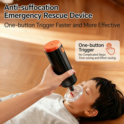 Anti Choking Device Automatic First Aid Kits Choking Rescue Device Emergency Suction Asphyxia Anti Asfixia CPR Rescue Device