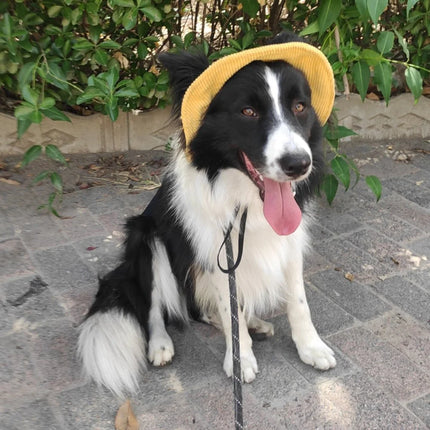 Fashionable Pet Dog Hat with Adjustable Sun Protection XS to XL Size for Small Medium Large Dogs Pet Outdoor Suppies Accessories
