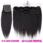 Kinky straight / 20inches / 13x4 Lace Frontal