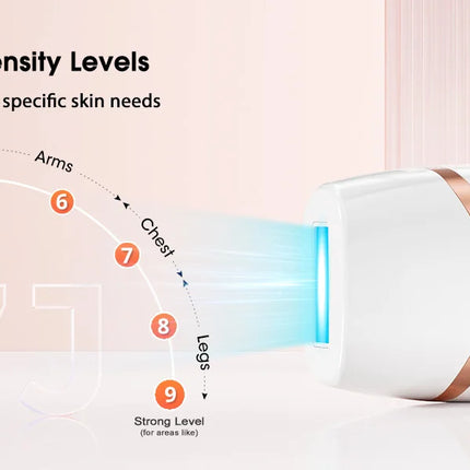 IPL Devices Hair Removal Laser 17J 999900 Light Pulses HR/SC/RA 9 Levels Whole Body Painless Hair Removal Home Use For Men Women