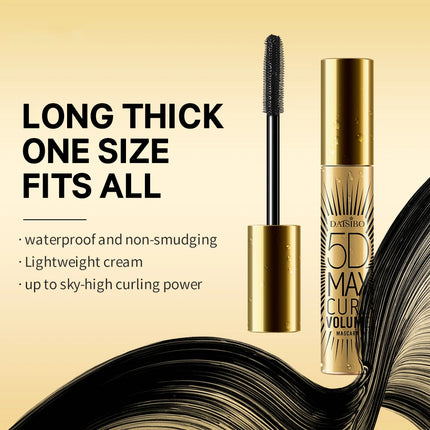 Extreme Curl Mascara - Waterproof & Smudge-Proof, Lightweight for Long-Lasting Thick & Curled Lashes, 36H Hold