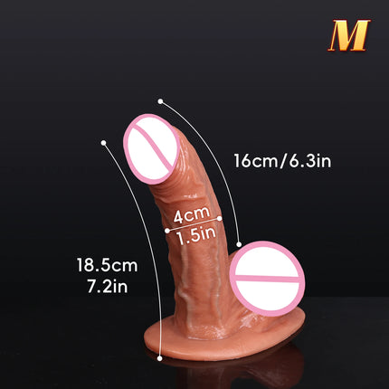XXL Soft Skin Feel Realistic Dildo Adult Sex Toys for Women Men Big Suction Cup Soft Double Silicone Masturbators Dildos Penis