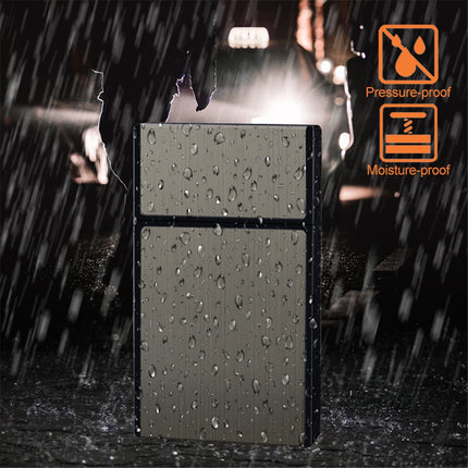 Long Cigarette Case Ultra Thin Flip Cover 20pcs Cigarettes For 100mm Storage Container Box Tobacco Case Smoking Tool Men's Gifts