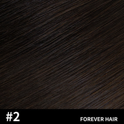 FOREVER HAIR 50g/pc 16" 18" 20" Remy Human Hair Weft Dark Brown European Straight Hair Extensions Natural Luxury Hair Weave