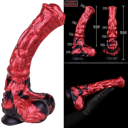 NNSX Horse Dildo for Women Platinum Silicone Huge Dildo With Suction Cup Massage Anal Vaginal Big Penis sex toys for Adult