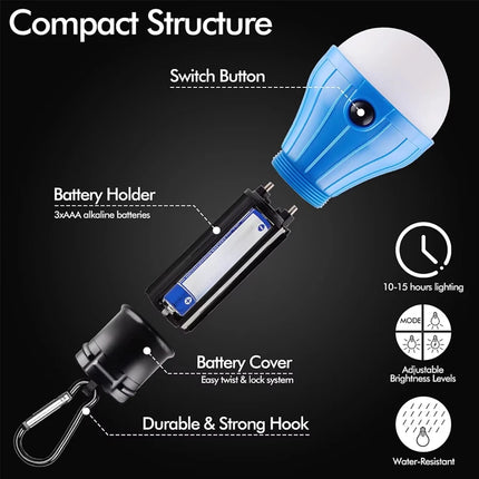 Portable Rechargeable LED COB Keychain Handheld Flashlights With Hook Hanging Emergency  Work Lamp For Camping Walking Hiking