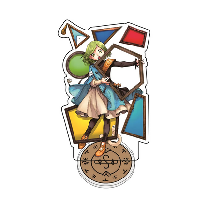 Anime Atelier of Witch Hat 10-13cm Acrylic Stand Double-sided Interlayer Clear HD Printed Tabletop Decoration Exquisite Keychain