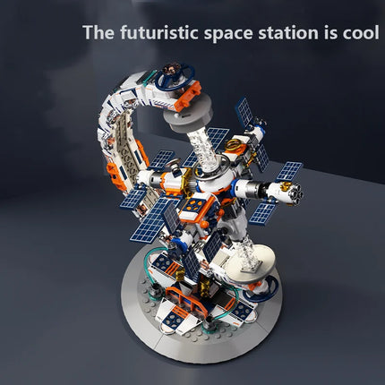 Space Tide Play series Dawn Dawn Globe collectible grade building blocks assembled adult student educational toys